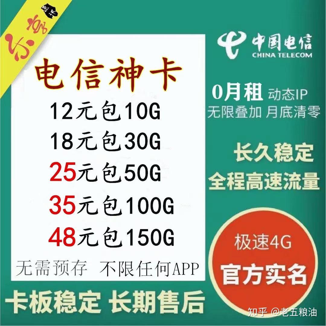 2019副卡流量卡推荐 能办副卡的流量卡